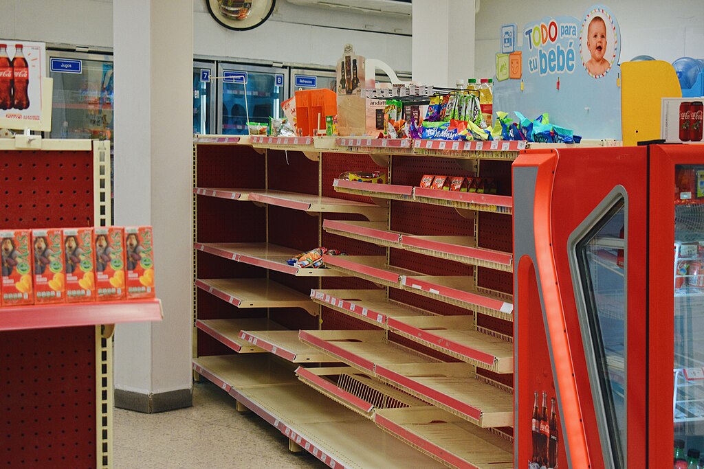 OXXO vazio em San Miguel de Allende, México